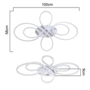 Lampa Sufitowa ściemniana z Pilotem