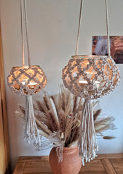 Makramowa Lampa Wisząca