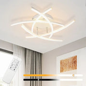 Ściemniana Lampa Sufitowa LED z Pilotem