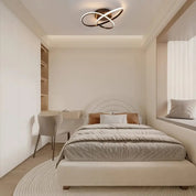Ściemniana Geometryczna Lampa Sufitowa
