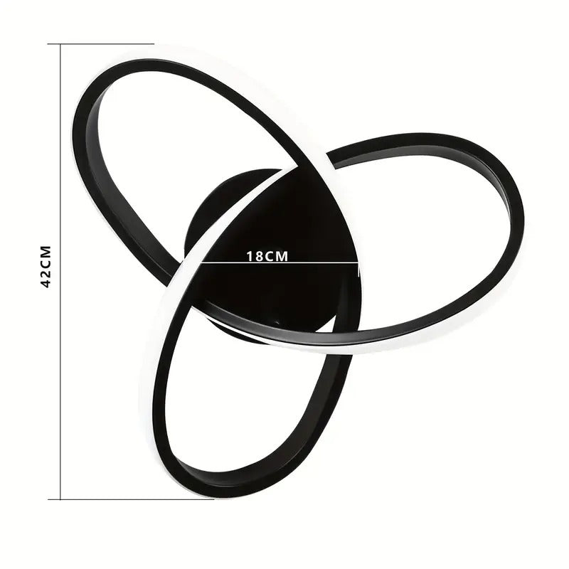 Ściemniana Geometryczna Lampa Sufitowa