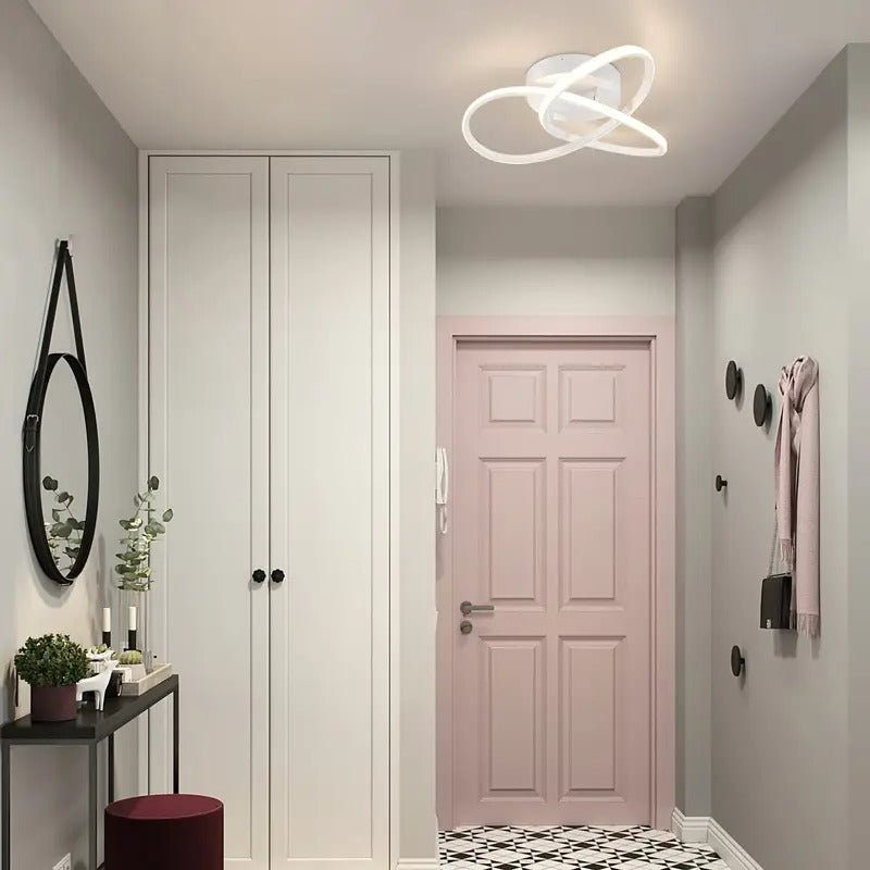 Ściemniana Geometryczna Lampa Sufitowa